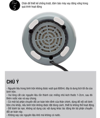 EJM436WHT - MÁY XAY SINH TỐ CÁ NHÂN Lock & Lock Personal Blender 220/240V, 50/60Hz, 250W, 600ml - Màu trắng