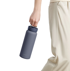 Bình giữ nhiệt LocknLock Jumbo Tumbler LHC4300, dung tích 900ml, có quai xách