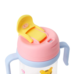 Bình nhựa trẻ em có tay cầm LocknLock-420ml - ABF852