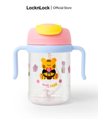 Bình nhựa trẻ em có tay cầm LocknLock-420ml - ABF852