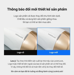 Máy Sấy Tóc LocknLock ENA136WHT 220-240V - 22000W, Hàng Chính Hãng, Sấy Nóng Mát, Đầu Dẹp Tạo Kiểu