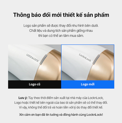 Máy Sấy Tóc LocknLock ENA136WHT 220-240V - 22000W, Hàng Chính Hãng, Sấy Nóng Mát, Đầu Dẹp Tạo Kiểu