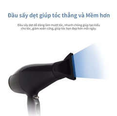 Máy Sấy Tóc LocknLock Máy Sấy Công Suất Cao 2 Chiều Chính Hãng Cao Cấp Màu Đen ENA146BLK