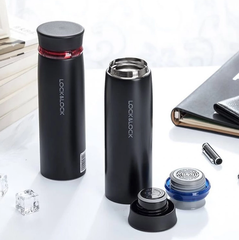 Bình giữ nhiệt LocknLock 450ml LHC4131 Chính hãng, giữ nóng lạnh lâu, có lưới lọc trà, miệng rộng