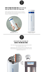 Bình giữ nhiệt LocknLock 450ml LHC4131 Chính hãng, giữ nóng lạnh lâu, có lưới lọc trà, miệng rộng