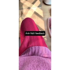 Chân váy xốp li dài