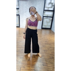 Quần thun tăm, quần ống rộng thun tăm xuất Hàn, chuẩn phong cách Hàn Quốc