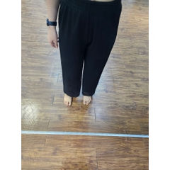 Quần thun tăm, quần ống rộng thun tăm xuất Hàn, chuẩn phong cách Hàn Quốc