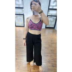 Quần thun tăm, quần ống rộng thun tăm xuất Hàn, chuẩn phong cách Hàn Quốc