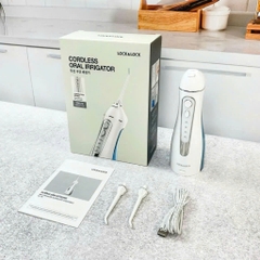 ENR156BLU - Máy tăm nước không dây Lock&Lock Cordless Oral Irrigator, 200ml - Màu xanh da trời