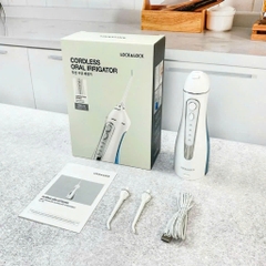 ENR156BLU - Máy tăm nước không dây Lock&Lock Cordless Oral Irrigator, 200ml - Màu xanh da trời