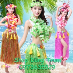 Trang phục đi biển lễ hội Hawai, trang phục biển hóa trang cho nhóm, đoàn công ty