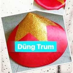 Bọc nón lá biểu diễn, bọc nón sao vàng đầy đủ các mẫu họa tiết siêu đẹp