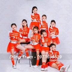 Trang phục nhảy nhóm cho bé, đồng phục nhảy hiện đại