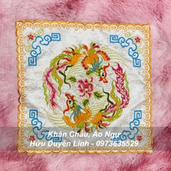 Bộ 5 khăn tay dâng trà hầu đồng cực đẹp