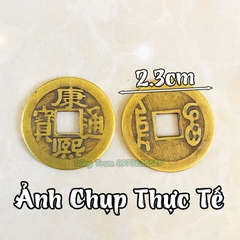 COMBO 100 Đồng xu phong thủy bằng đồng chiêu tài lộc