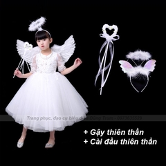 Gậy thiên thần, cài đầu thiên thần cho bé cực đẹp, phụ kiện hóa trang Cute Angel