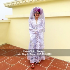 Trang phục hầu giá Mẫu Đệ Tam - Mẫu Thủy Phủ, hầu đồng chúa Đệ Tam