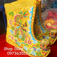 Hia hầu đồng vải gấm cao cấp, giày hầu giá chúa hoàng, giày tế hóa trang concept cổ trang