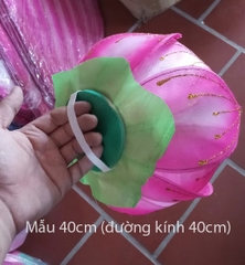 Hoa sen múa văn nghệ chất liệu nan sắt dùng cực bền và đẹp kích cỡ 40cm, 10 cánh