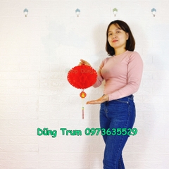 Đèn lồng Cẩm Tú Cầu trang trí chất liệu chống nước cực đẹp