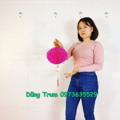 Đèn lồng Cẩm Tú Cầu trang trí chất liệu chống nước cực đẹp