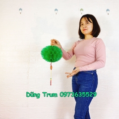 Đèn lồng Cẩm Tú Cầu trang trí chất liệu chống nước cực đẹp