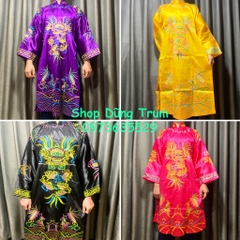 Áo quan cổ trang biểu diễn, áo hóa trang các vị quan, trang phục hầu đồng Quan Lớn giá rẻ