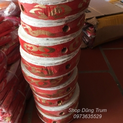 Trống cơm gỗ cầm tay biểu diễn, trống gỗ cầm tay