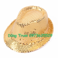 Mũ cao bồi biểu diễn lấp lánh, mũ nhảy Jazz lấp lánh cho các buổi tiệc sự kiện