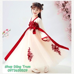 Bộ Hằng Nga trẻ em, trang phục cổ trang trẻ em hóa trang Hằng Nga cho Tết Trung Thu, dịp lễ đặc biệt, lễ hội