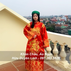 COMBO 5 áo Ngũ Vị Tôn Quan, trang phục hầu Ngũ Vị Tôn Ông - 5 vị quan lớn trong hệ thông Tứ Phủ Công Đồng