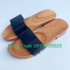 Guốc gỗ nữ nam guốc mộc truyền thống siêu đẹp