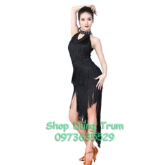 Đầm khiêu vũ siêu đẹp, váy nhảy Zumba cho vũ đoàn, nhảy Latin hiện đại M2908