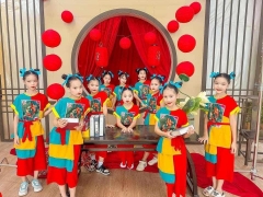 Trang phục đồng giao Tôm Cá, đồng dao chú cuội Trung Thu