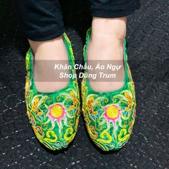 Giày hầu đồng chúa hoàng, hài quan lớn, phụ kiện hầu đồng