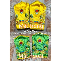 Xà cạp tay chân phụ kiện hầu giá, xà cạp kết hợp trang phục hầu đồng