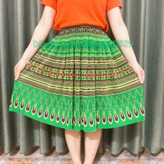 Chân váy dân tộc Mèo, váy Mông chất thun mềm mịn hóa trang siêu đẹp