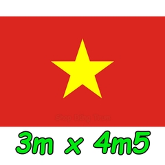 Cờ Tổ Quốc 3m x 4m5 kích thước to