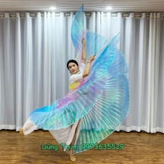 Cánh múa belly dance 3 màu, cánh múa bụng biểu diễn