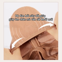 Giày Múa Bale Cao Cấp đệm 2 điểm cho chuyên nghiệp thi đấu biểu diễn