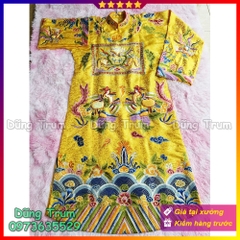 Trang phục hầu giá Vương Cô Nhà Trần - hầu đồng Nhị Vị Vương Cô thuộc Công Đồng Trần Triều