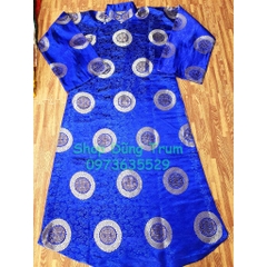 Trang phục hầu đồng Quan Lớn, hầu giá Ngũ Vị Tôn Quan, mặc lễ mừng thọ chất liệu vải gấm cao cấp, họa tiết nhẹ nhàng