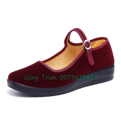 Giày Bệt Nhung Nữ Hàng Đẹp Đi Cực Êm