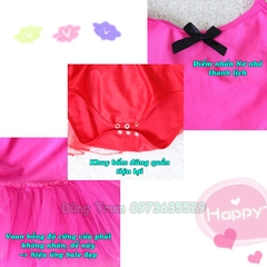 Váy múa bale co dãn 4 chiều và thấm hút mồ hôi cực tốt cho bé DT108