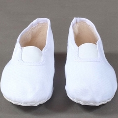 Giày múa dưỡng sinh đế bệt cao su, giày múa bale đồng diễn hội thao ngoài trời