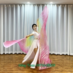 Cánh múa belly dance 3 màu, cánh múa bụng biểu diễn