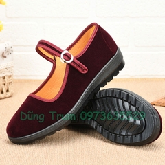 Giày Bệt Nhung Nữ Hàng Đẹp Đi Cực Êm