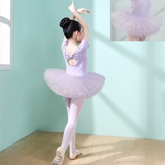 Váy bale múa cho bé co dãn 4 chiều thiết kế khuy bấm đũng tiện lợi DT8861