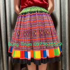 Chân váy dân tộc Mông, váy thổ cẩm HMong Mèo hóa trang biểu diễn, quay phim chụp ảnh concept dân tộc